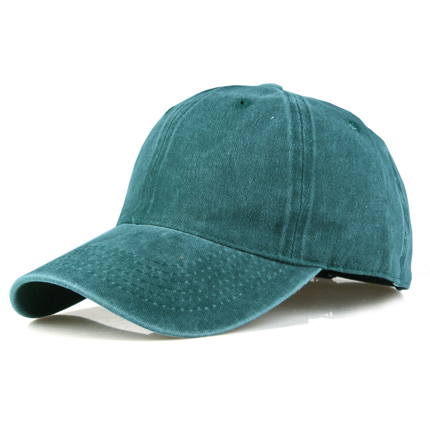 thumbnail image 4 of Gorra de béisbol informal de algodón lavado al agua para mujer: transpirable, correa ajustable, protección solar, para actividades al aire libre en la playa, el parque o de acampada., 4 of 4
